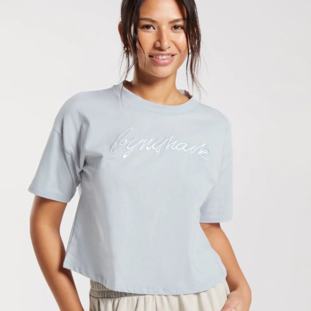 Gymshark Graphic Midi Oversized Shirt Size M NWT